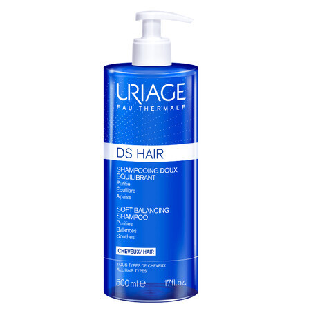 Sampon reechilibrant D.S. Hair, 500 ml, Uriage