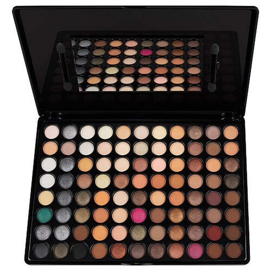 Fraulein 88 kit de maquillaje de ojos 88 sombras Fraulein 88-02 , tonos naturales