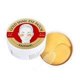 Set of 60 Hydrogel Eye Patches, with Gold, Snail Extract, Spirulina and Collagen, Wokali, Eye Patch