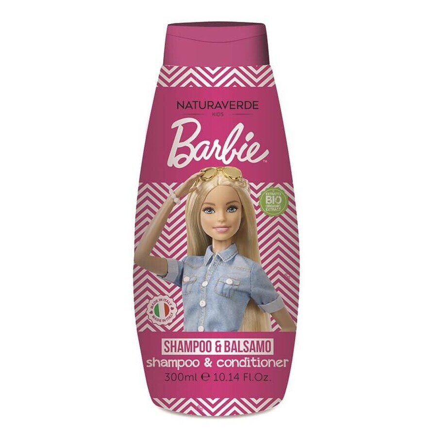 Shampooing et après-shampooing au thé vert Barbie, 300 ml, Naturaverde