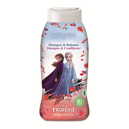 Shampoo und Pflegespülung mit weißem Moschus Frozen II, 250 ml, Naturaverde