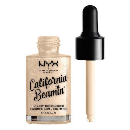 Vloeibare highlighter, NYX, California Beamin, 03 Pearl Necklace, 22 ml