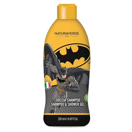 Shampooing et gel douche au souci et à la camomille Batman, 250 ml, Naturaverde
