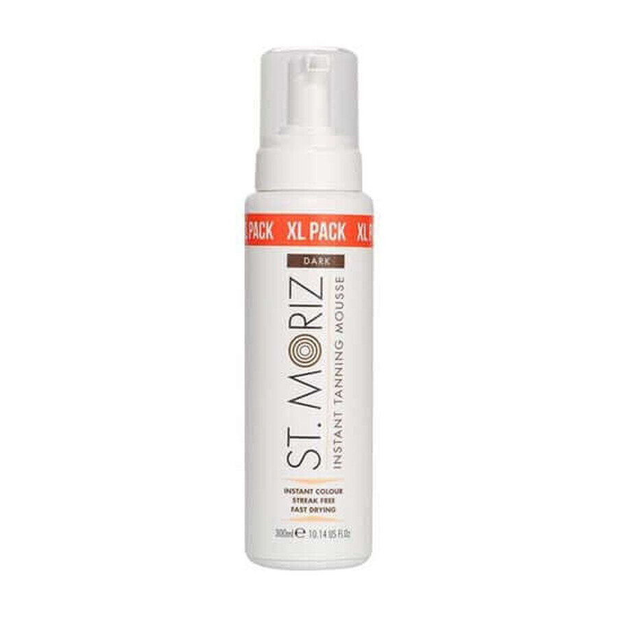 Mousse autobronzante professionnelle Bronz Instant St Moriz DARK, XL Pack 300 ml