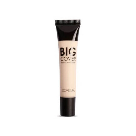 Correttore liquido Focallure Big Cover Concealer 01 Warm Ivory