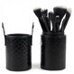 Set de 12 pinceaux de maquillage, &#233;tui de rangement noir