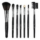 Set de 7 pinceaux de maquillage Fraulein Black