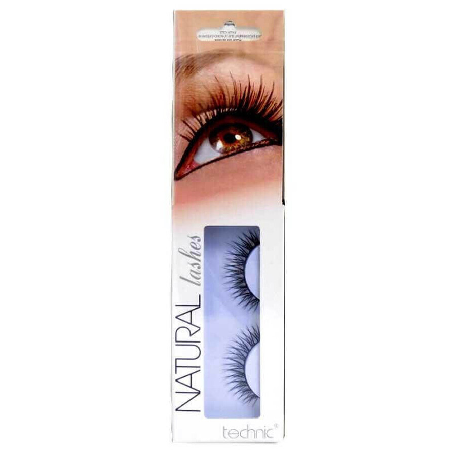 Faux cils Technic Natural Lashes, adhésif inclus, BC19