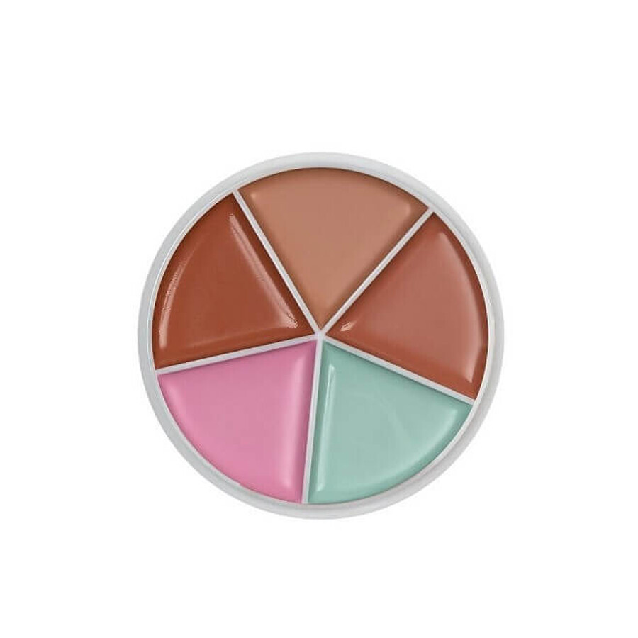 Paleta de correctores, S.F.R Color, Rich Concealer, 5 colores, 03