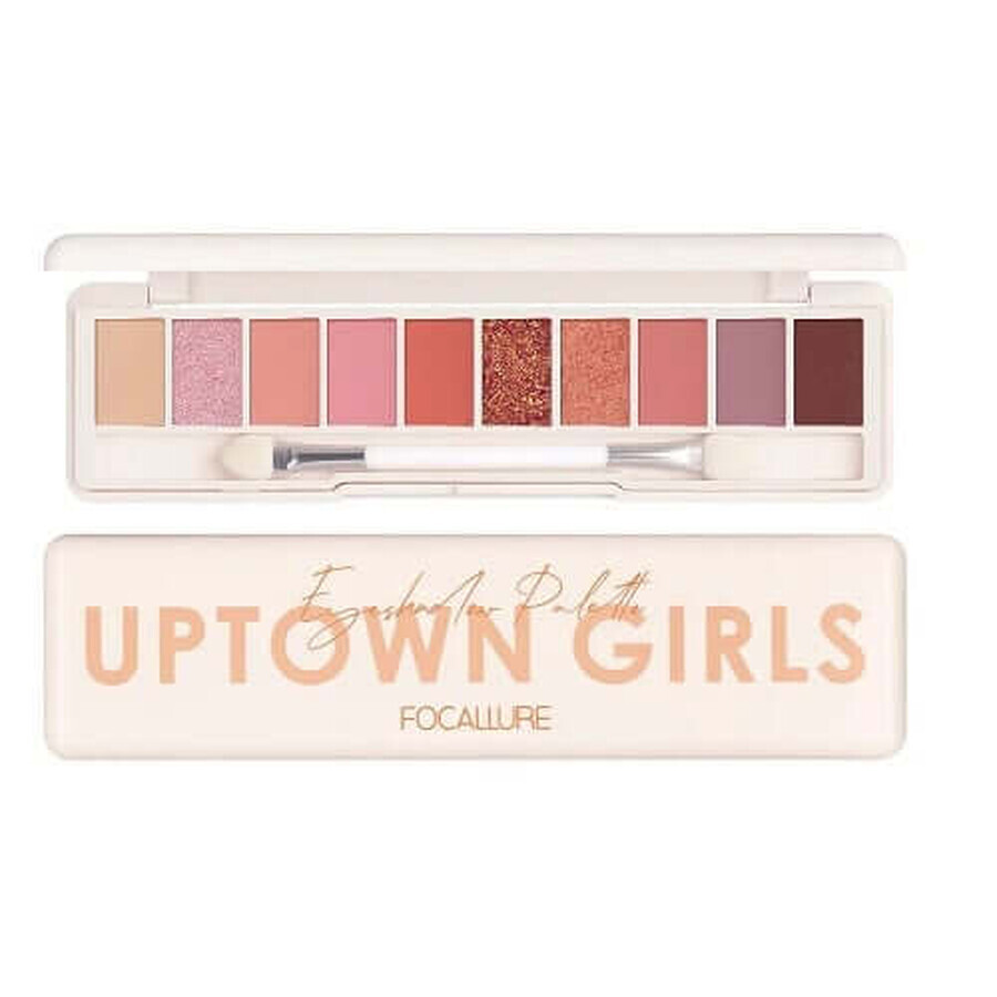 Oogschaduwpalet, Focallure, Uptown Girls, 02 Sakura In Dream