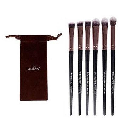 Set de 6 pinceaux de maquillage, SensoPro, étui inclus, 02