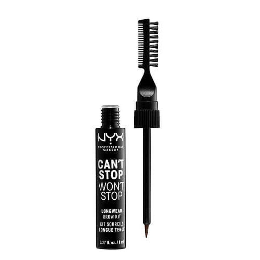 Gel à sourcils, NYX, Can`t Stop Won`t Stop, 07 Espresso