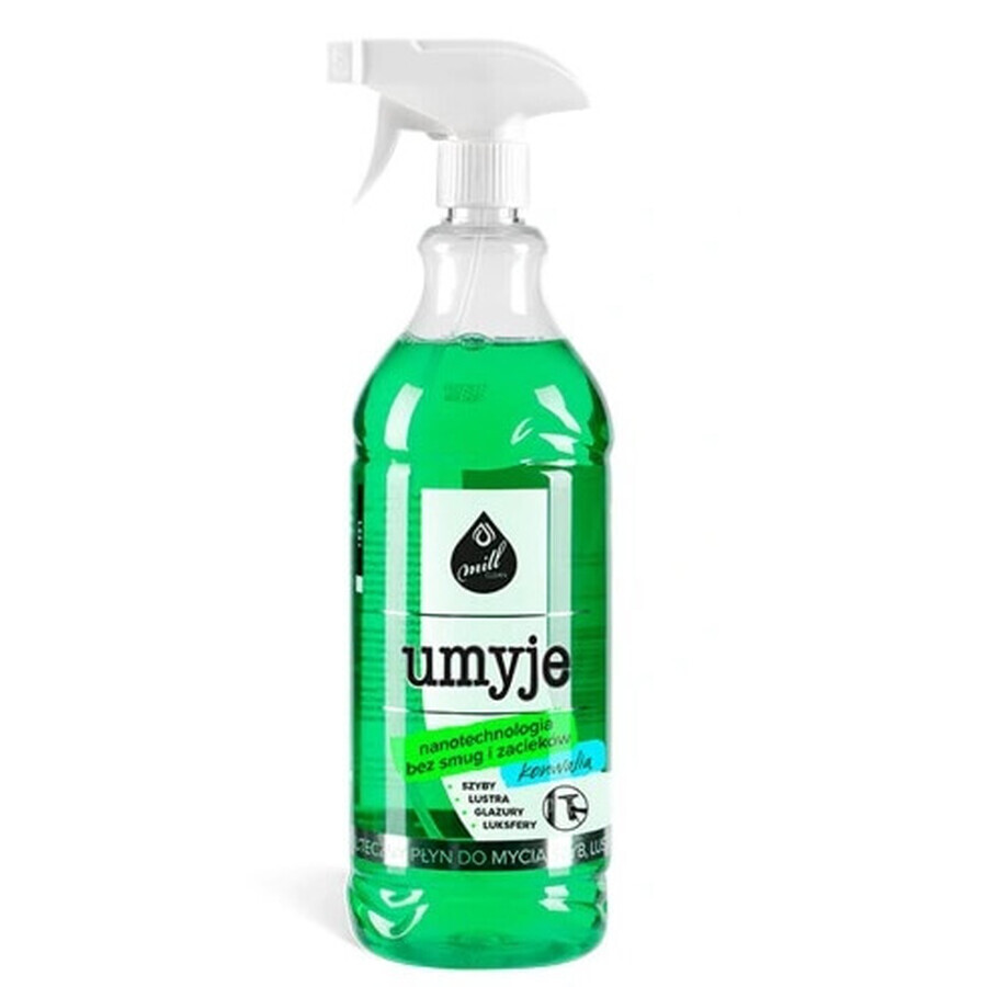 Mill Clean Wash, líquido limpiacristales Lirio de los Valles, 1,22 l