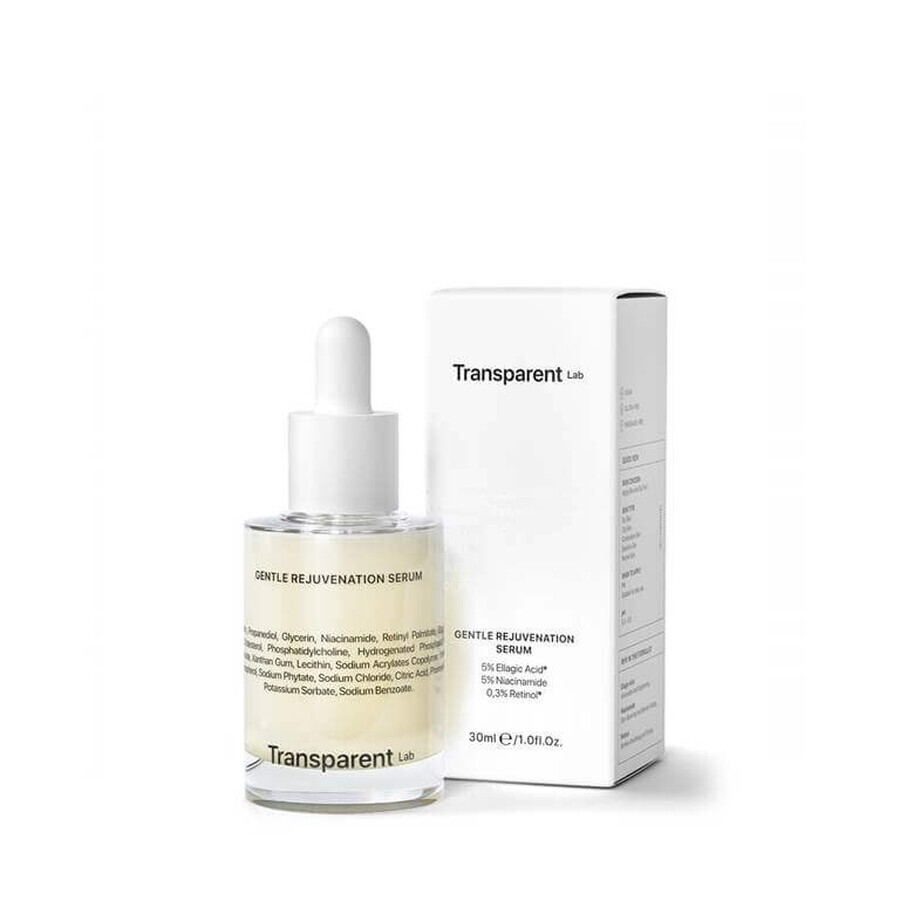 Serum anti-aging si pentru stralucire, 30 ml, Transparent Lab