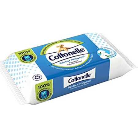 Cottonelle, Lingettes humides avec eau micellaire, 42 unités