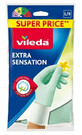 Vileda, Gants Extra Sensation, taille L, 1 paire