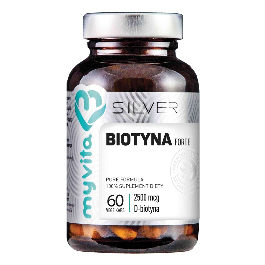 MyVita Silver Biotin Forte 60 gélules