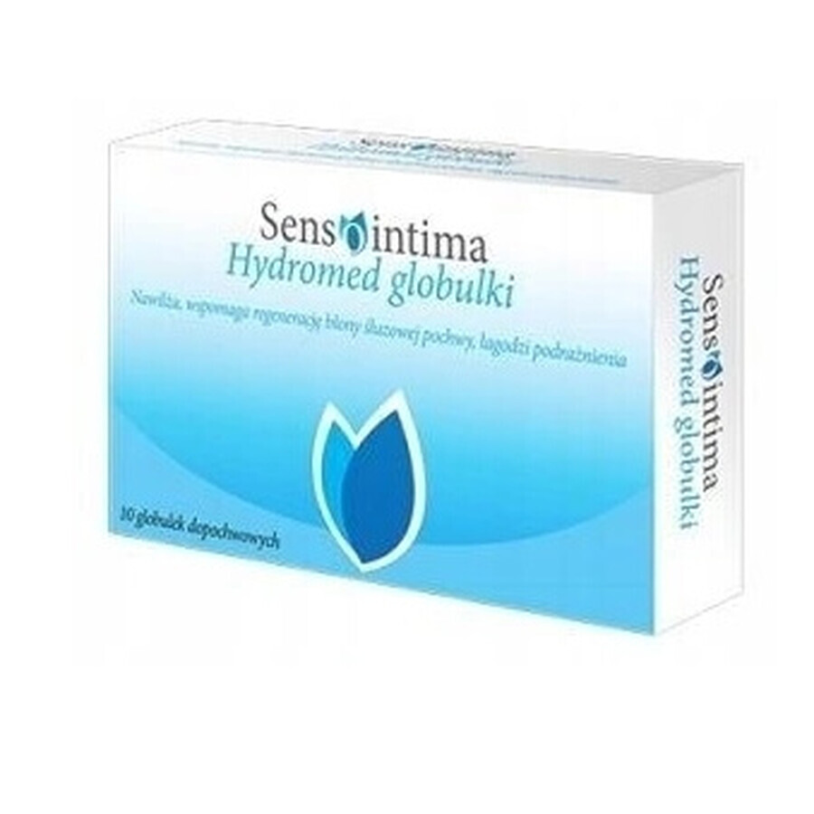 Sensointima Hydromed, 10 capsules vaginales