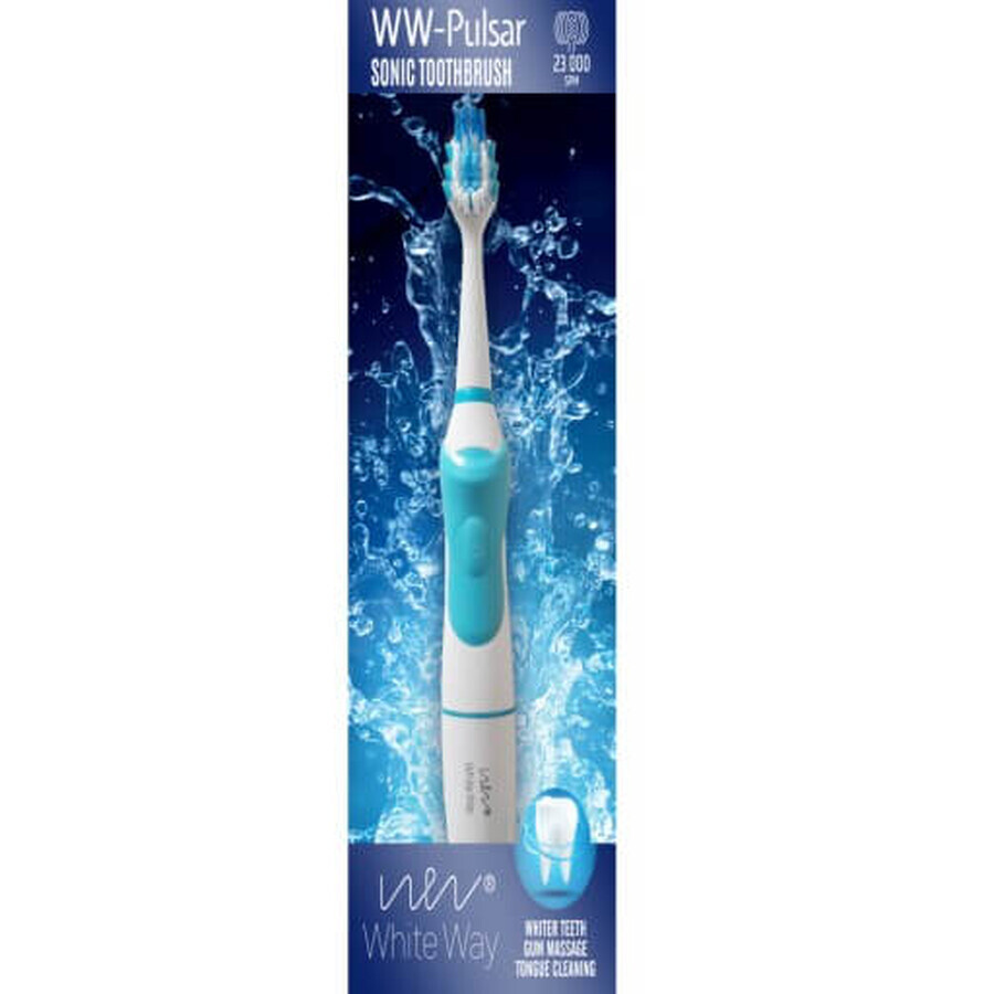 White Way WW-Pulsar Brosse à dents Sonic Blue 1 pièce