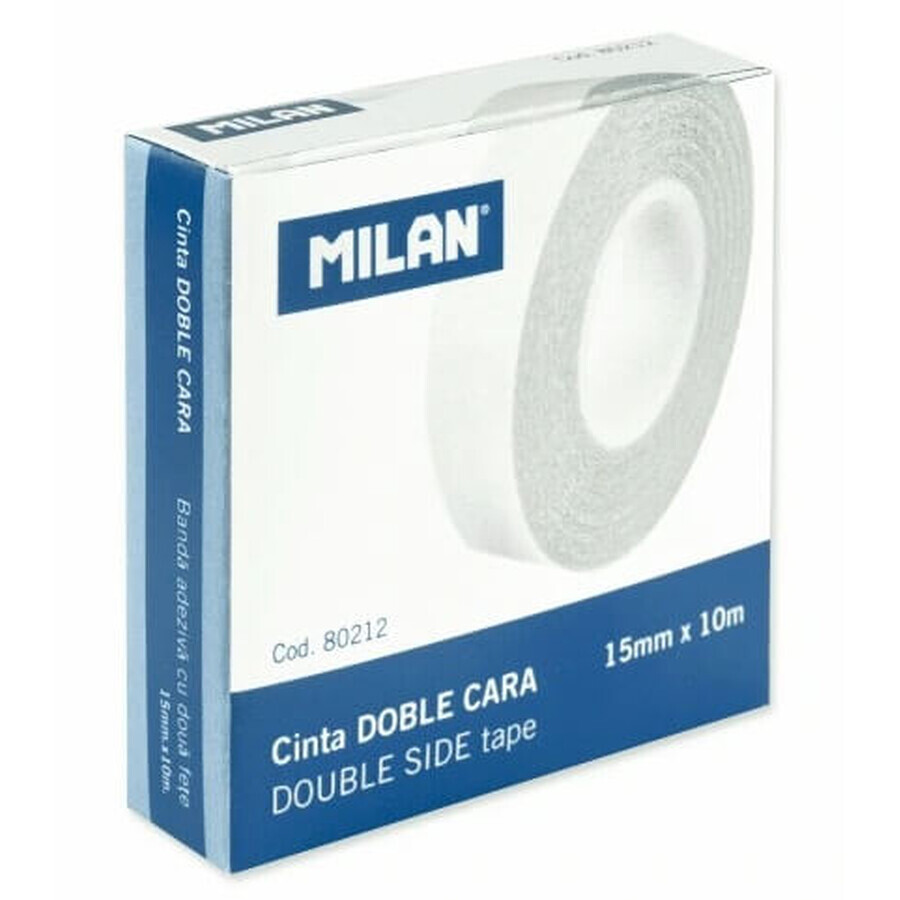 Milan, barre double face 15mm x 10mm