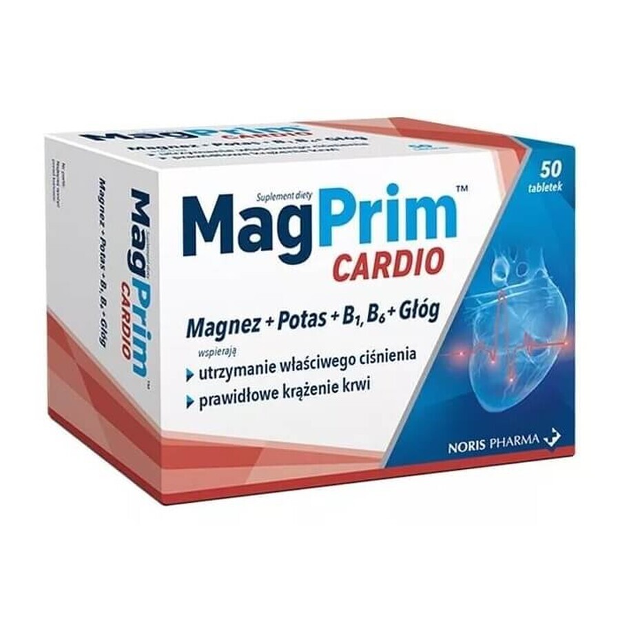 Magprim Cardio, 50 comprimés