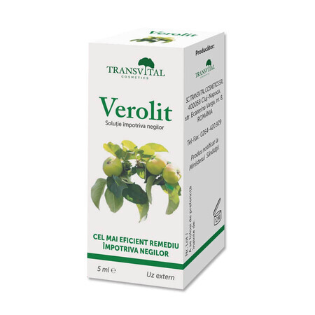 Solution Verolit contre les verrues, 5 ml, Transvital