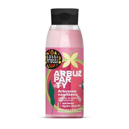 Farmona Tutti Frutti Lozione idratante per bagno e doccia Anguria e verbena + Hydro Shot B5, 400ml