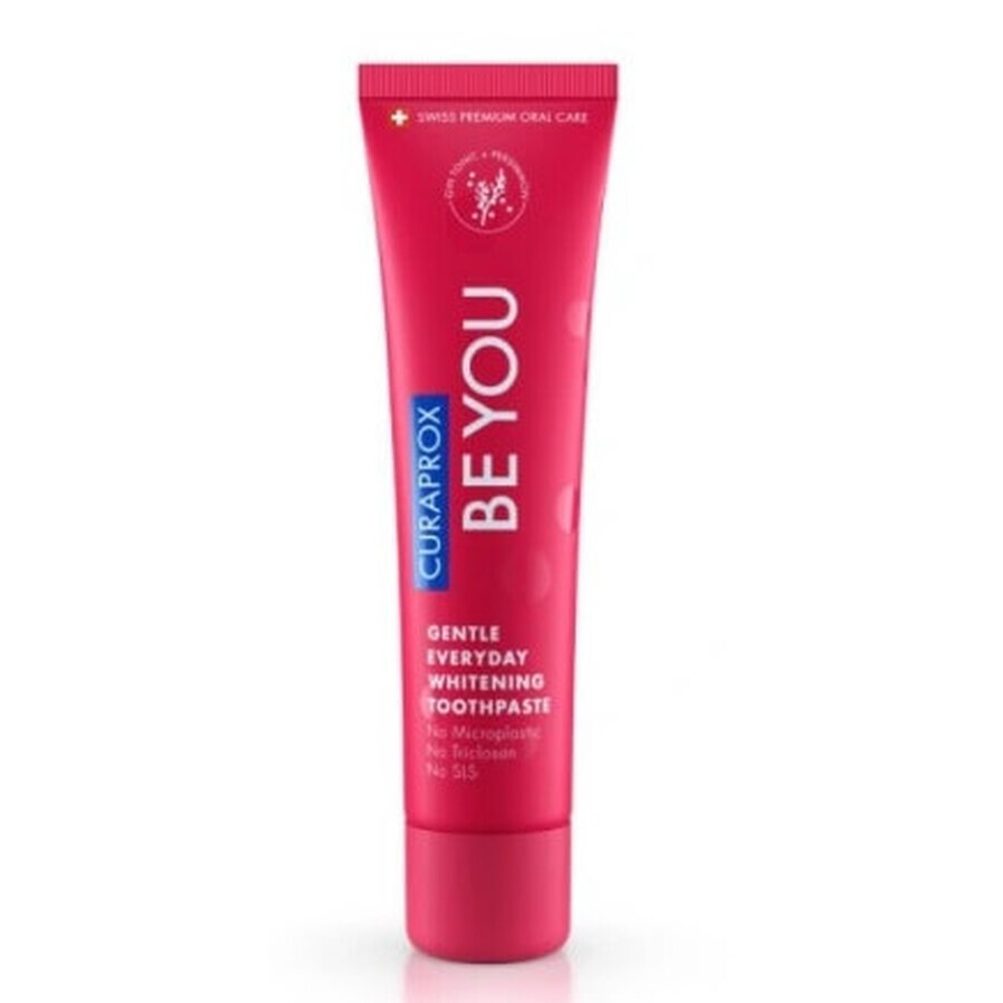 Curaprox, Be You Red, Pasta dentífrica, 60 ml