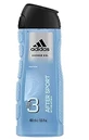 Adidas, After Sport, el de duș pentru bărbați, 400 ml