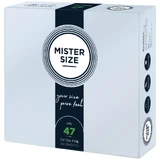 Préservatifs Mister Size, 47 mm, 36 pièces