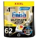Finish Ultimate Plus Powerball AiO lemon 62 pieces