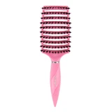 Donegal Miscella Brush Ventilated Wax Brush Pink