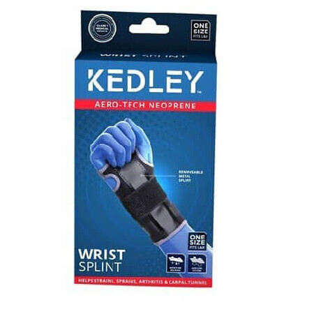 Support de poignet avec attelle, KED027, Kedley