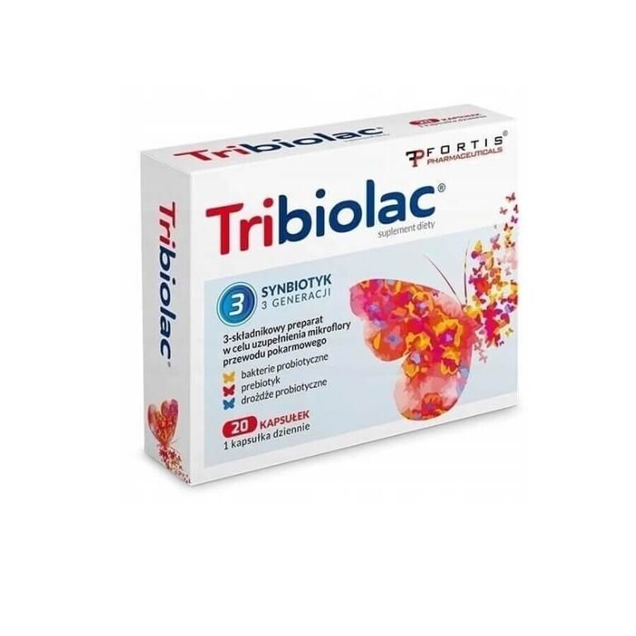 Tribiolac, 20 capsule