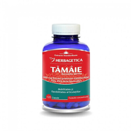 Tamaie Boswellia Serata, 120 capsule, Herbagetica