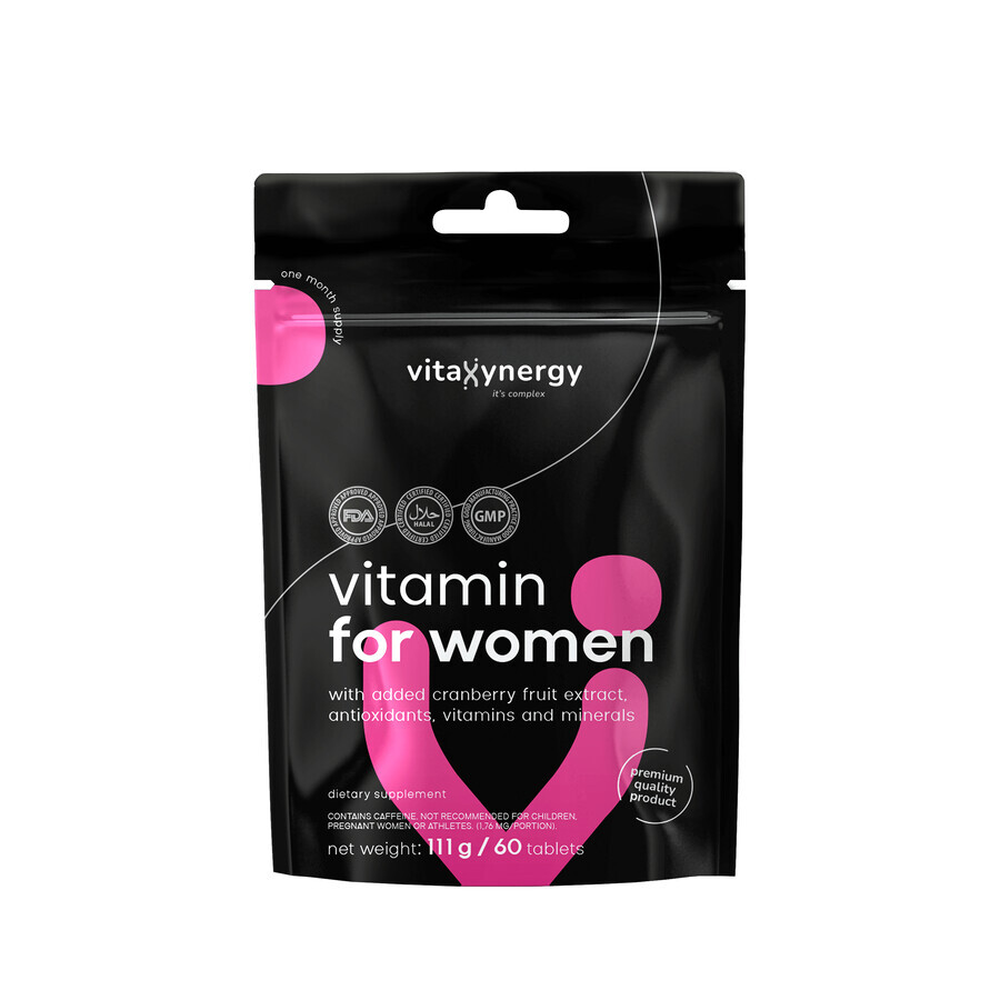 VitaXynergy Multivitamines pour femmes x 60 To