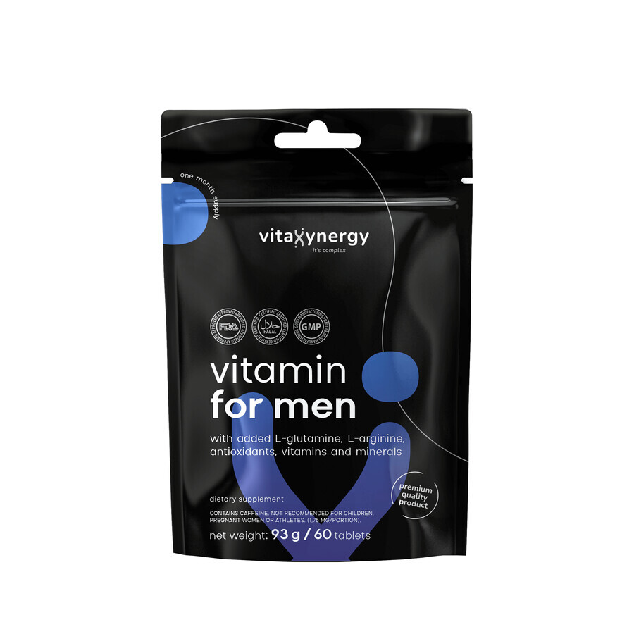 VitaXynergy Multivitamines pour hommes x 60 To