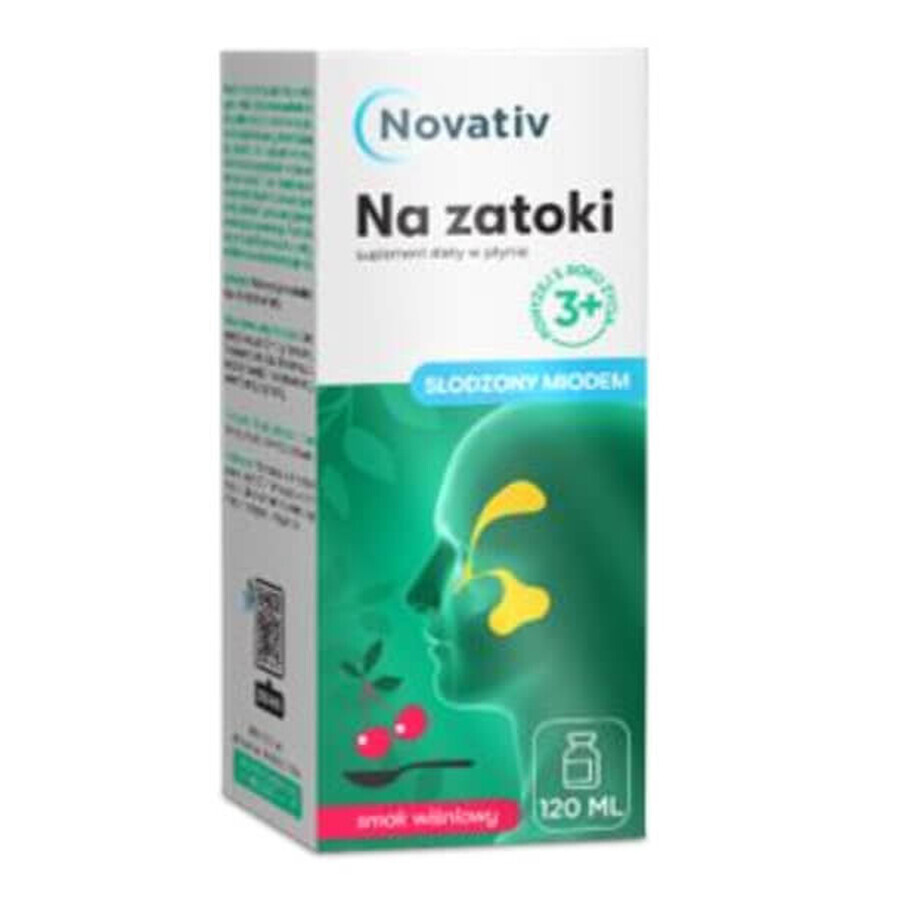 Novativ pour les sinus liquide, 120 ml