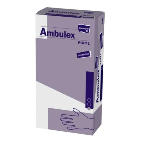 Gants de traitement non poudrés Ambulex Vinyl XS, 100 pièces - Longue durée de vie !