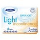 Serviettes pour incontinence Carin Light Incontinence Super Soft, 8 pi&#232;ces