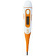 Digitales Thermometer mit flexiblem Kopf PM-06N, Orange, Perfect Medical