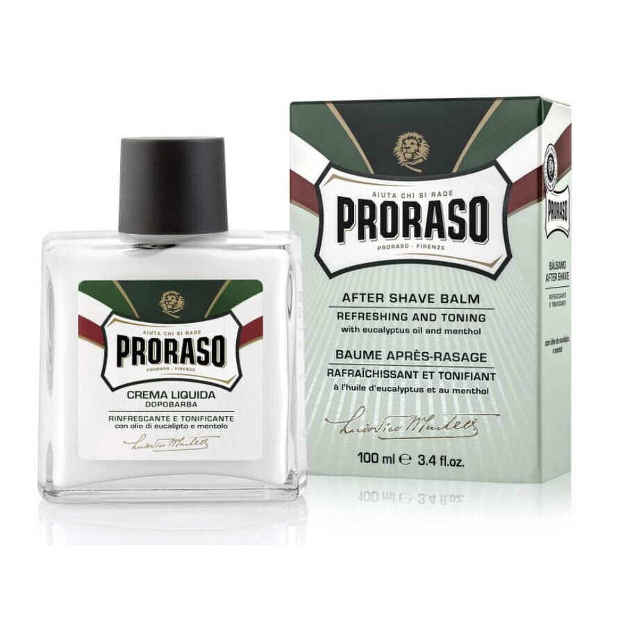 Proraso Baume après-rasage, eucalyptus, 100 ml