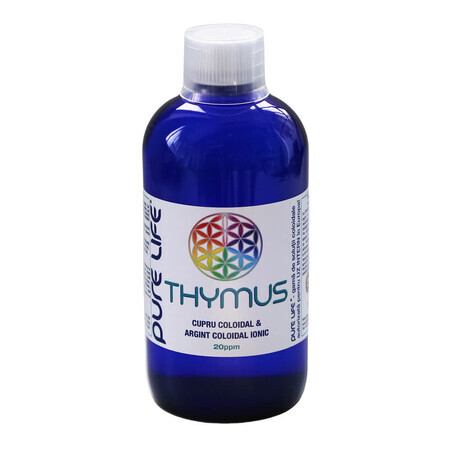 Thymus Silver, Cuivre, 20ppm, 480ml, Pure Life