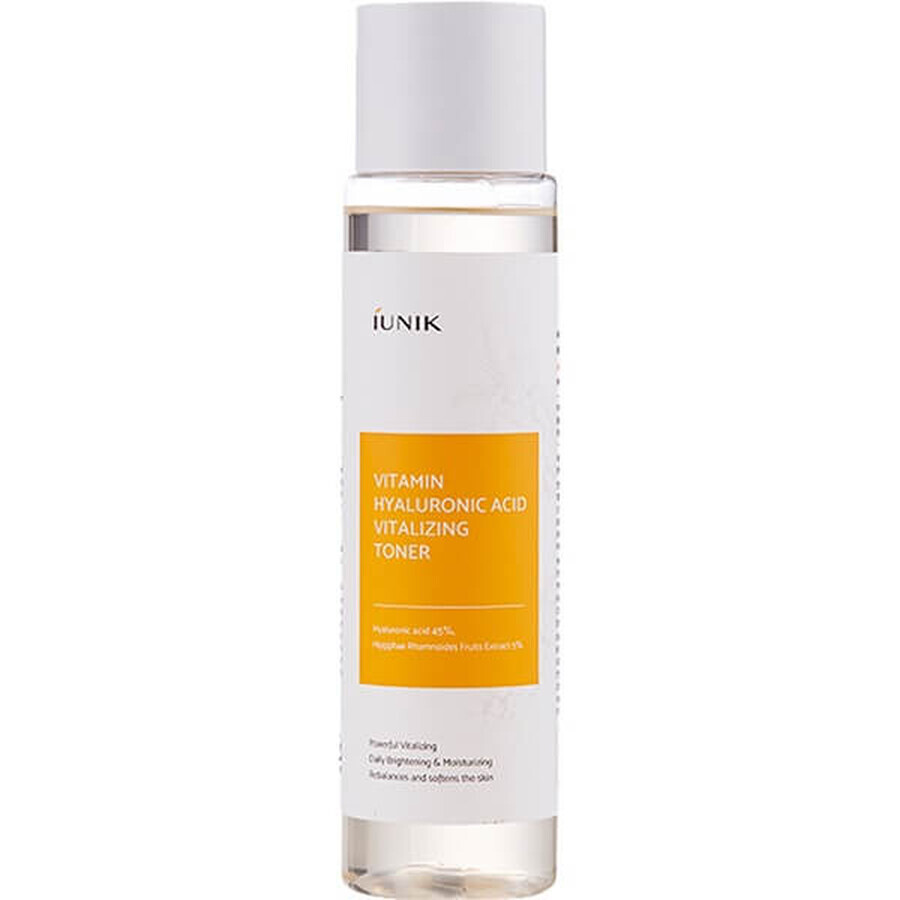 Toner de fata revitalizant pentru femei Vitamin Hyaluron Acid, 200 ml, Iunik