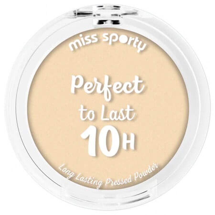 Miss Sporty Perfect To Last 10H Long Lasting Hold Powder 010 Porcelain, 9g