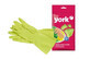 York, Gants en caoutchouc, aloe vera, taille S, 1 paire