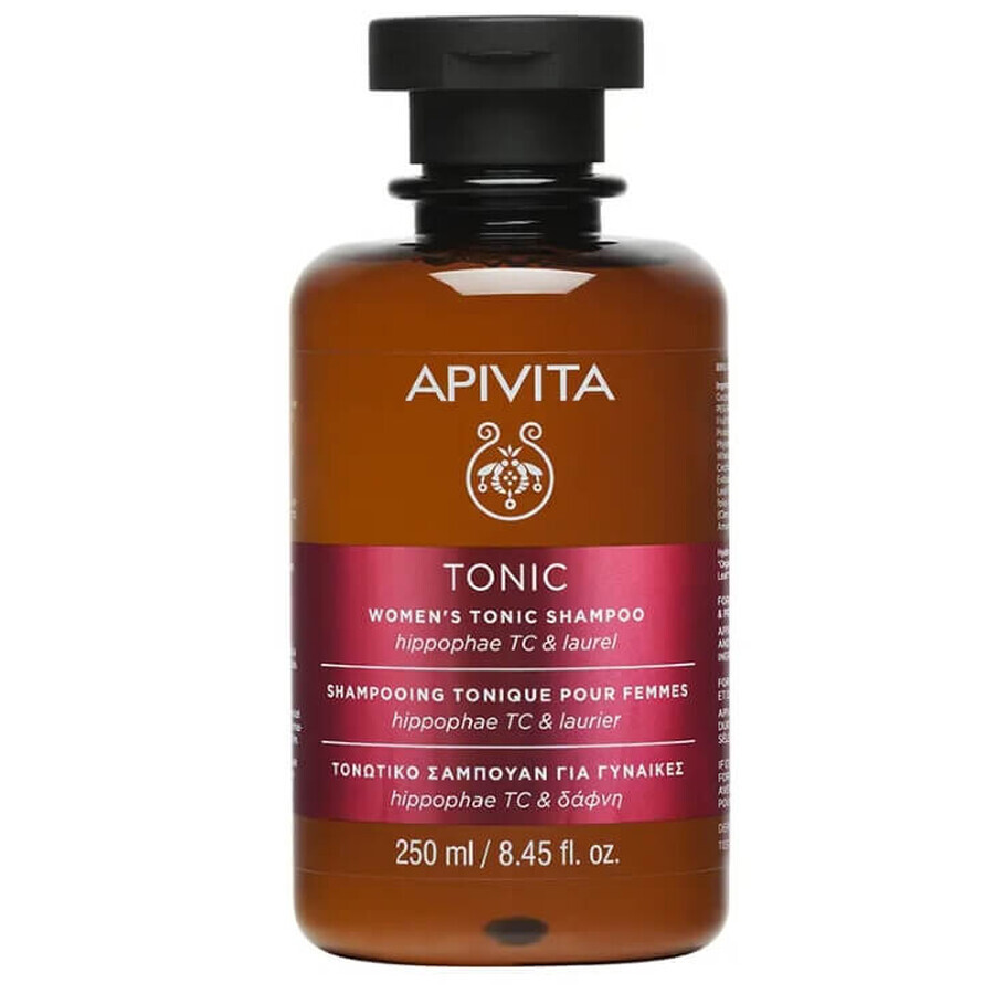 Apivita Tonic, shampooing fortifiant contre la chute des cheveux pour femmes, 250 ml