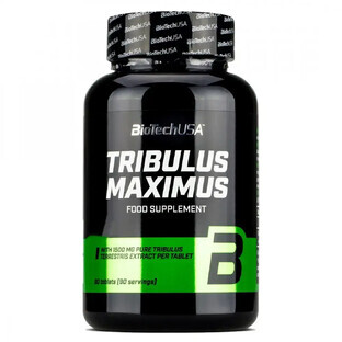 Tribulus Maximus 1500 mg, 90 comprimés, Biotech USA