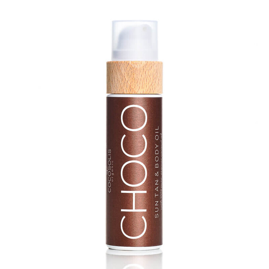 Huile corporelle bronzante Choco, 110 ml, Cocosolis Évaluations