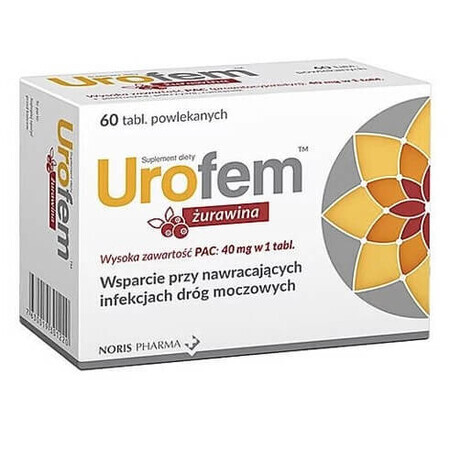 Urofem uravin, 60 comprimés